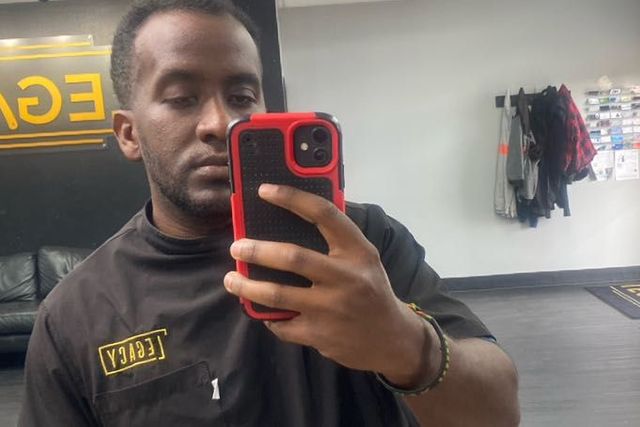 Portrait of E the Barber